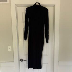 Express Maxi Turtleneck Sweater Dress